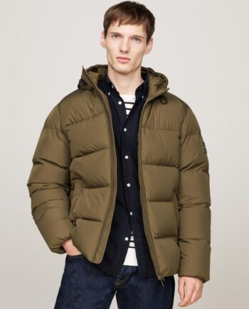 Down Hooded Puffer Jacket