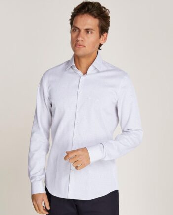 Ed Micro Dot Slim Shirt