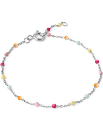 Enamel Copenhagen Armbånd Lola Rainbow Silver Colour