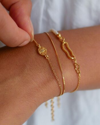 Enamel Copenhagen Armbånd Mini Esma Gold Colour