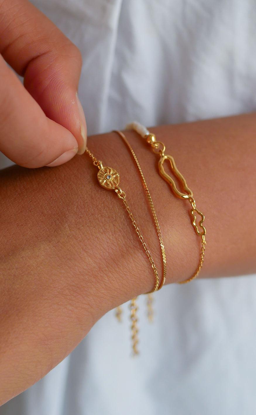 Enamel Copenhagen Armbånd Mini Esma Gold Colour
