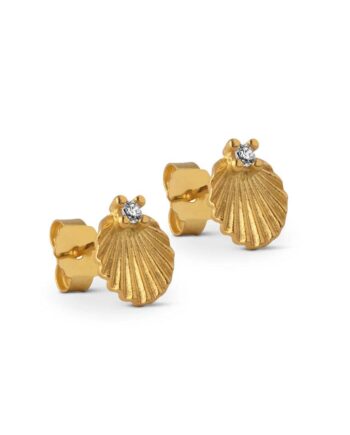 Enamel Copenhagen øreringe   Stud Edna Clear