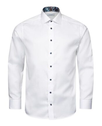 Floral Effect Signature Twill Shirt