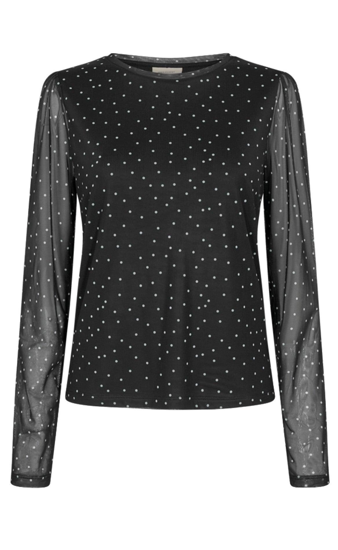 Freequent Bluse Babara Black Mix