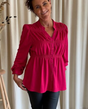 Freequent Bluse Filan Cerise