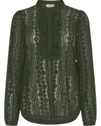 Freequent Bluse Gro Olive Night