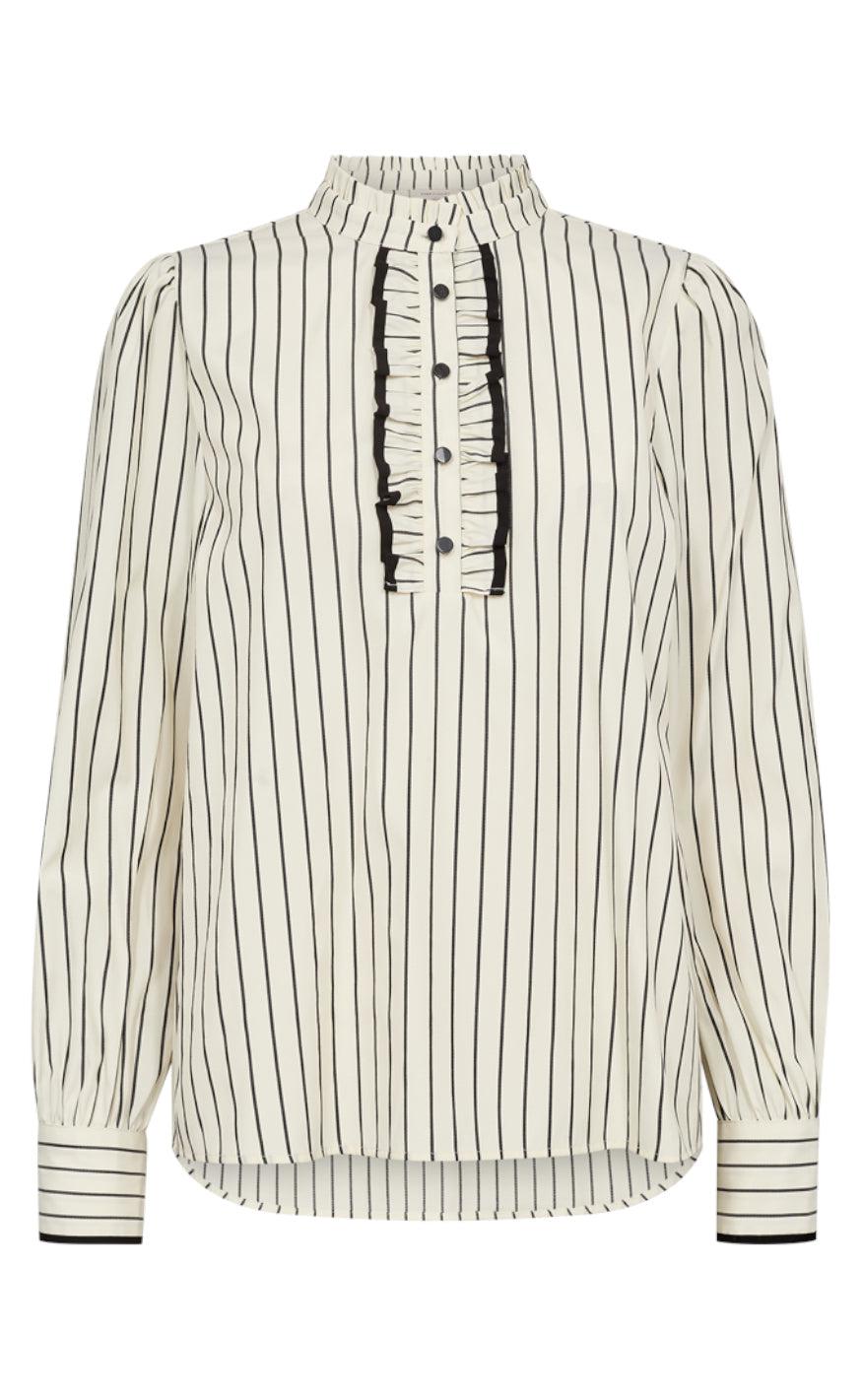 Freequent Bluse Paly Tofu Black