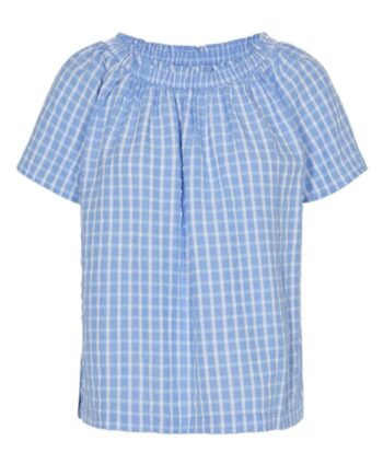 Freequent Bluse Scat Chambray Blue Mix