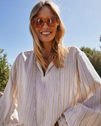 Freequent Bluse Simi Moonbeam    Gold