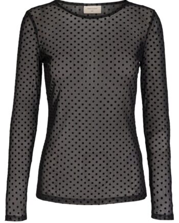 Freequent Bluse Vally Black Dot
