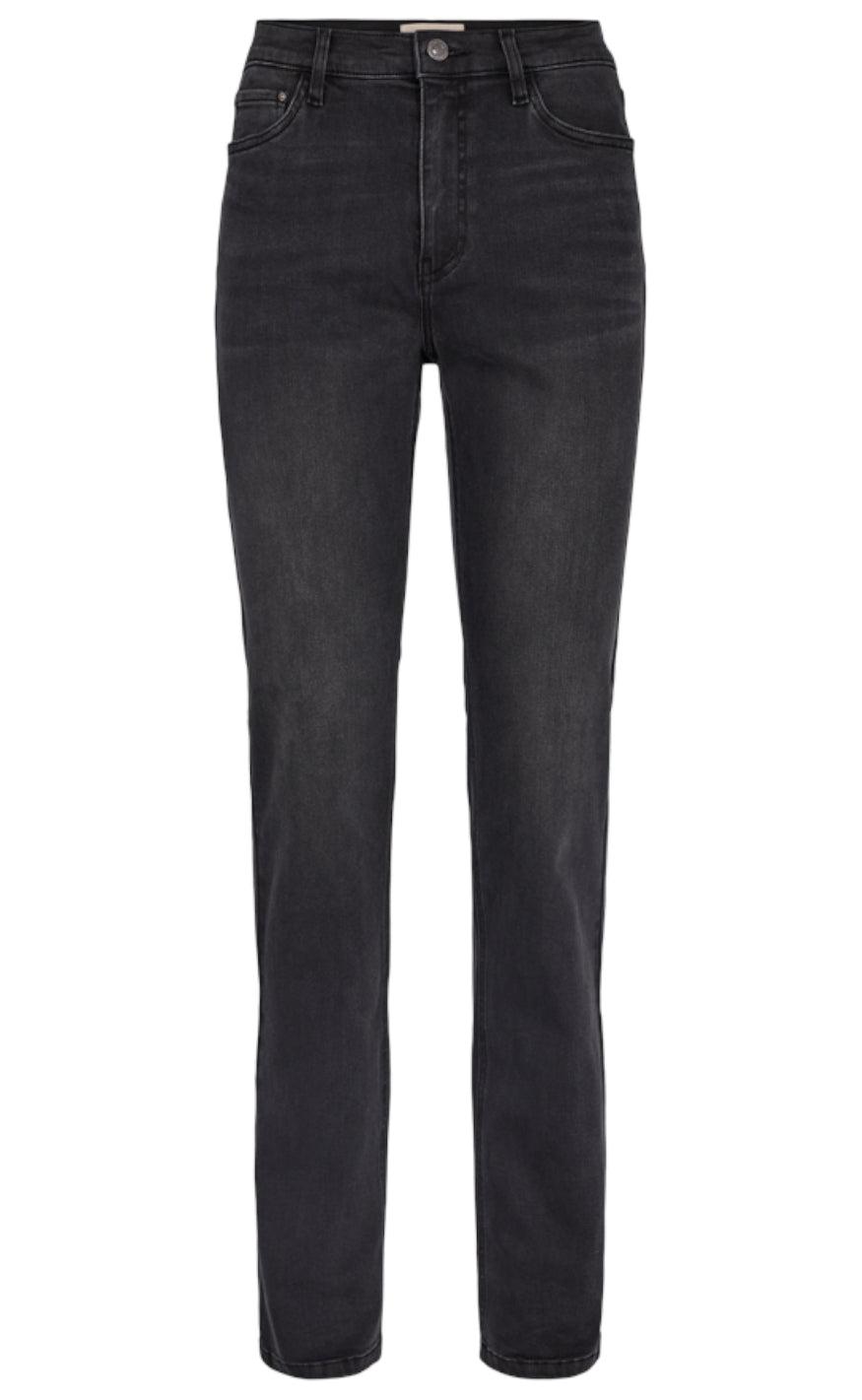 Freequent Bukser Harlow Straight Black Denim