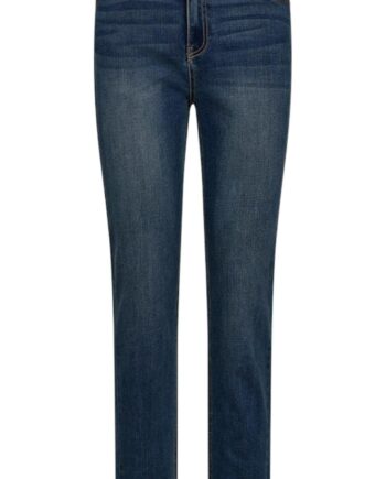 Freequent Bukser Harlow Straight Medium Blue Denim