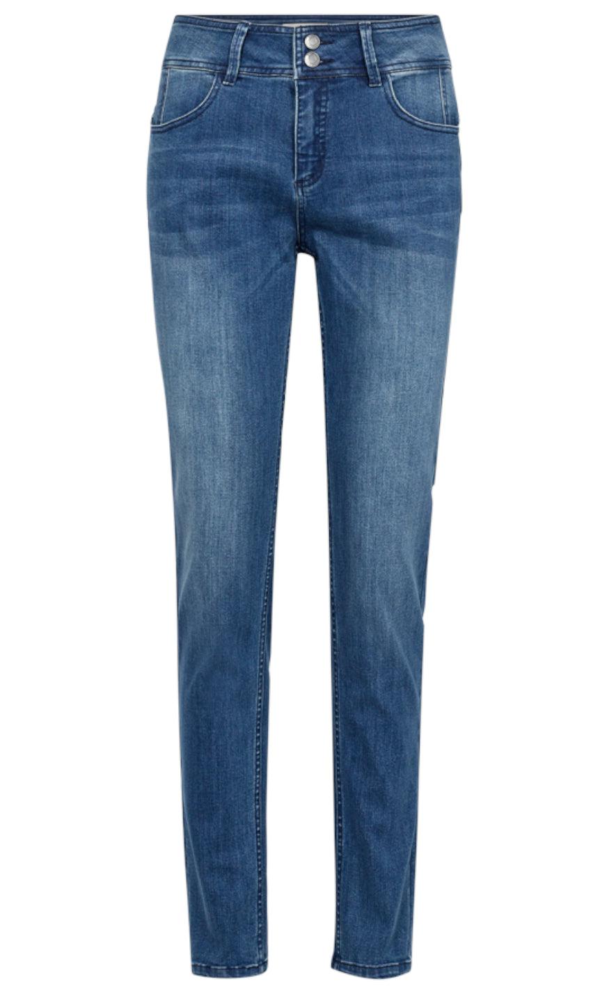 Freequent Bukser Lopez Light Medium Blue Denim