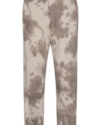 Freequent Bukser Relaxed Tiedye Silver Mink Melange