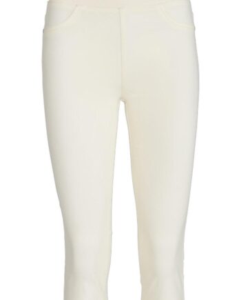 Freequent Bukser Shantal Capri Power Bright White