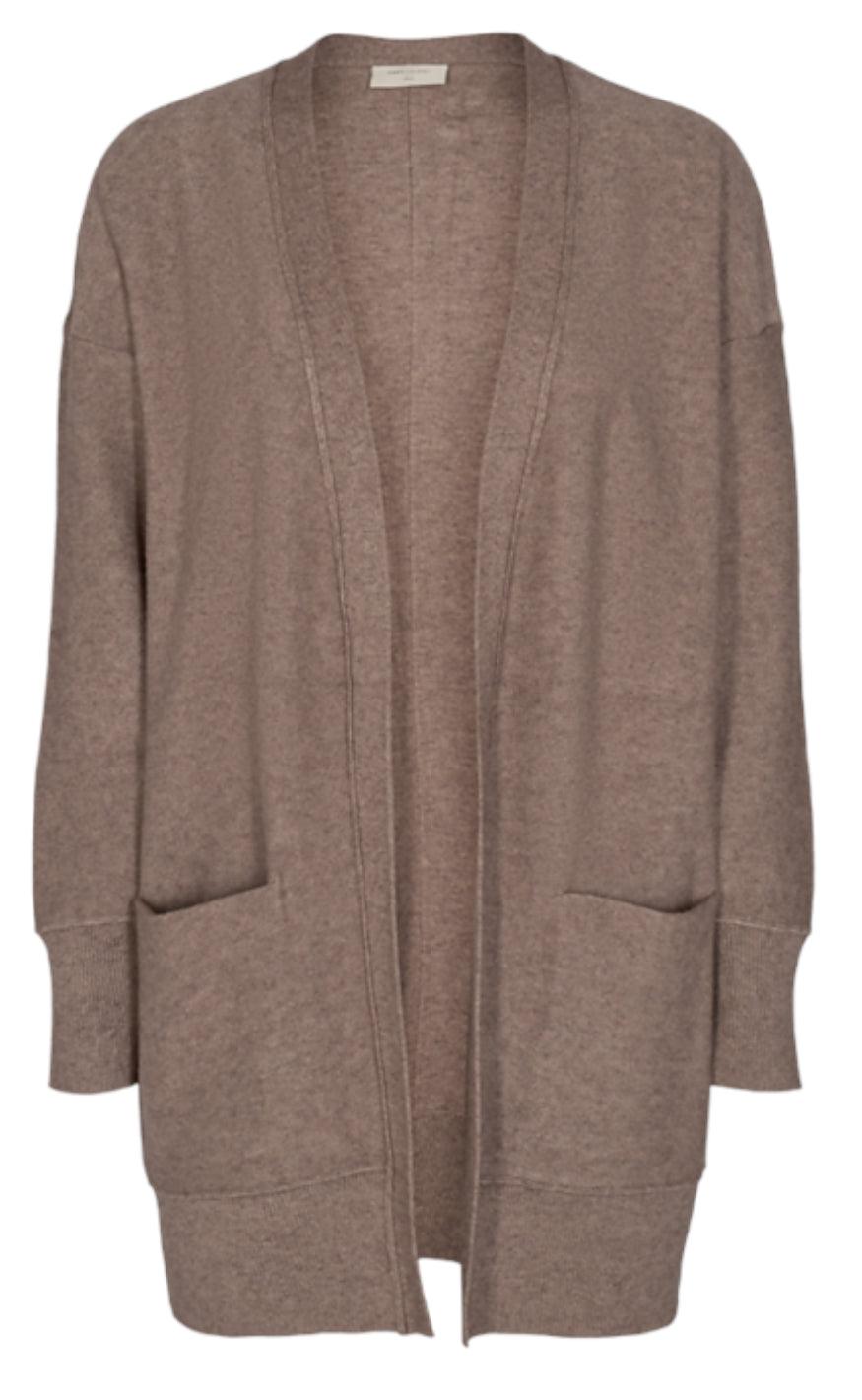 Freequent Cardigan Claura Beige Sand Melange