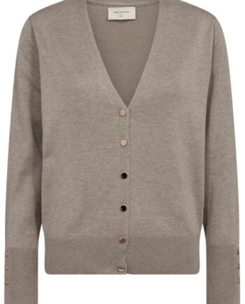 Freequent Cardigan Katie Desert Taupe Melange