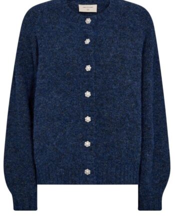 Freequent Cardigan Louisa Vintage Indigo Melange