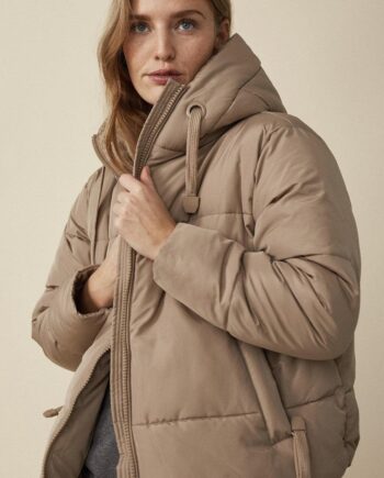 Freequent Jakke Turtle Silver Mink