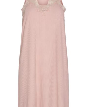 Freequent Kjole Bicco Rib Pale Mauve