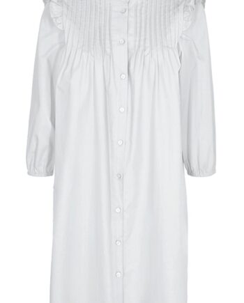 Freequent Kjole Emili Bright White