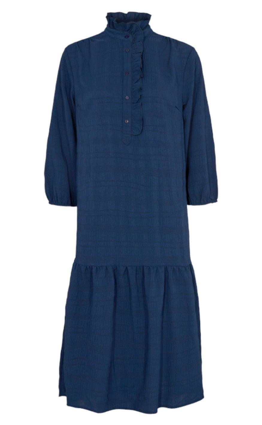 Freequent Kjole Melisse Navy