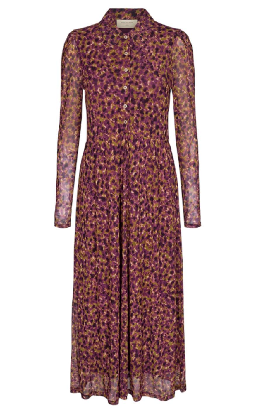 Freequent Kjole Ryder Hama Dark Purple Mix