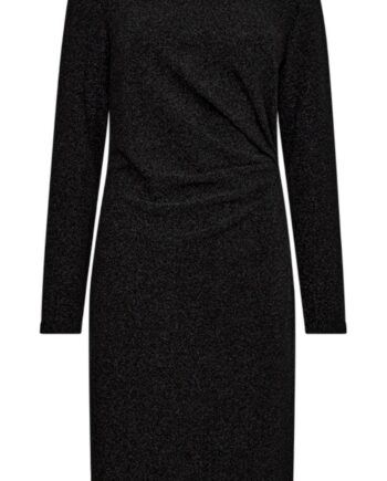 Freequent Kjole Sissel Black    Black Metallic