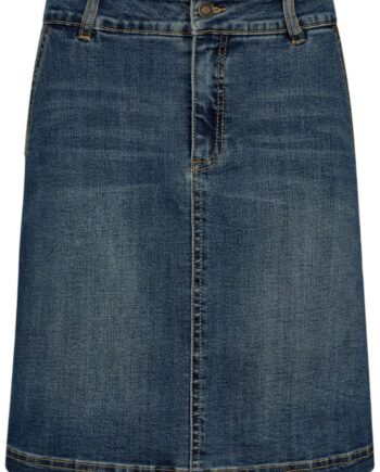 Freequent Nederdel Harlow Medium Blue Denim