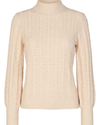 Freequent Pullover Claura Birch Melange