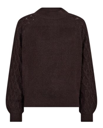 Freequent Pullover Gabby Coffee Bean Melange