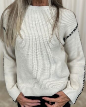 Freequent Pullover Ipen Moonbeam    Black