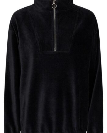 Freequent Pullover Irene Collar Stripes Black