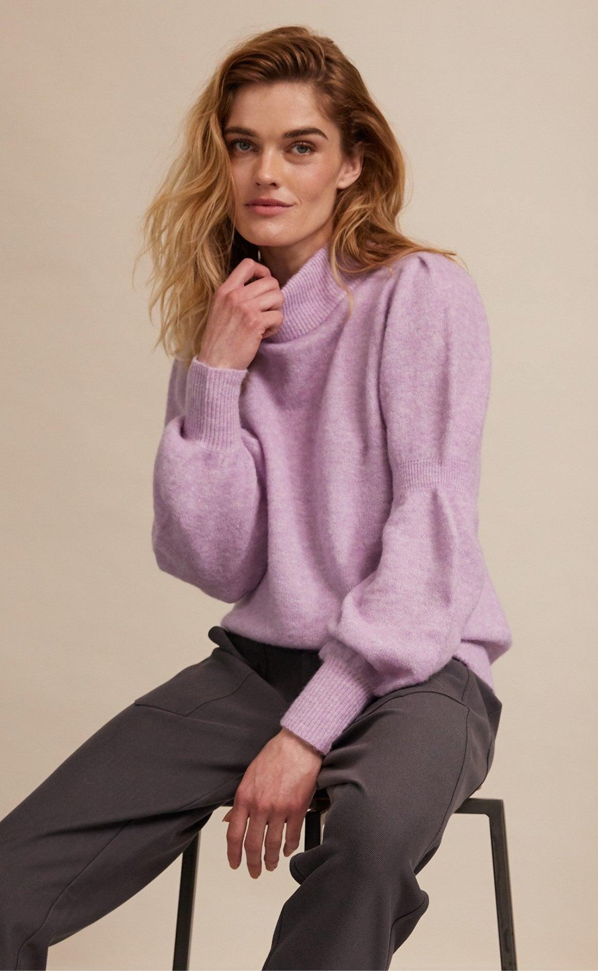 Freequent Pullover Smock Hilla Orchid Bloom Melange