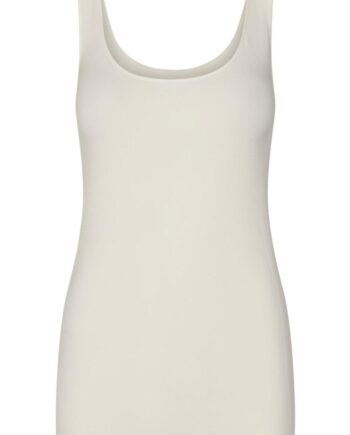 Freequent Seam Top Bright White