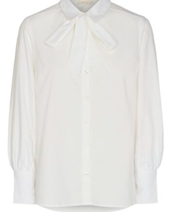 Freequent Skjorte Flynn Bow Off White