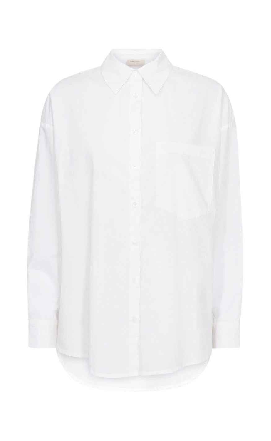 Freequent Skjorte Jolle Brilliant White