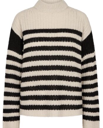 Freequent Sweater Cox Moonbeam With Black