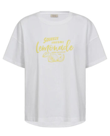 Freequent  -shirt Fenjal Brilliant White    Goldfinch