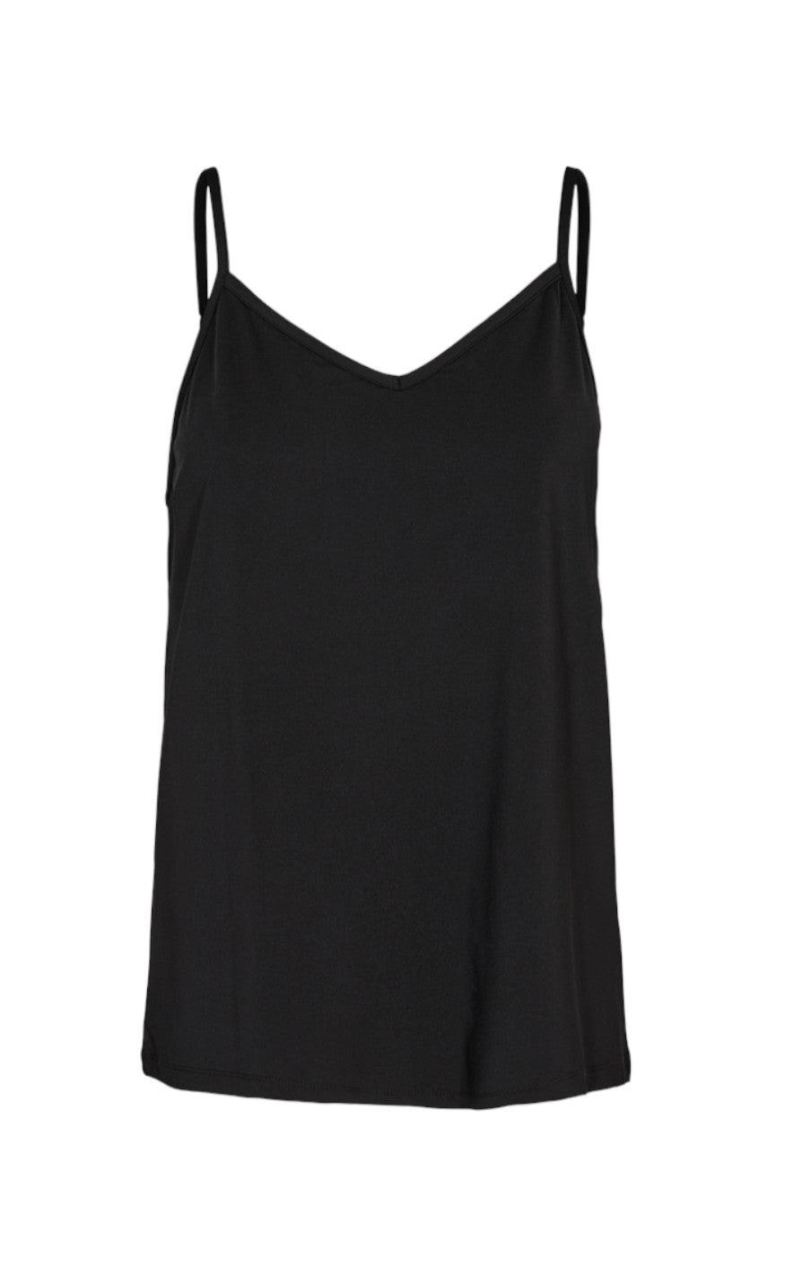 Freequent Top Bicco Plain Black