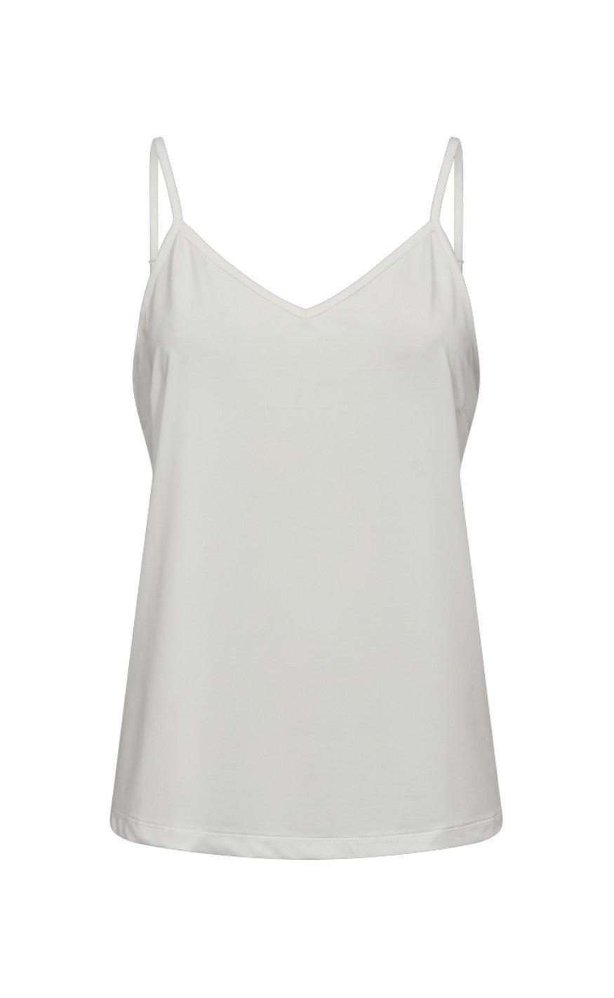 Freequent Top Bicco Plain Off White