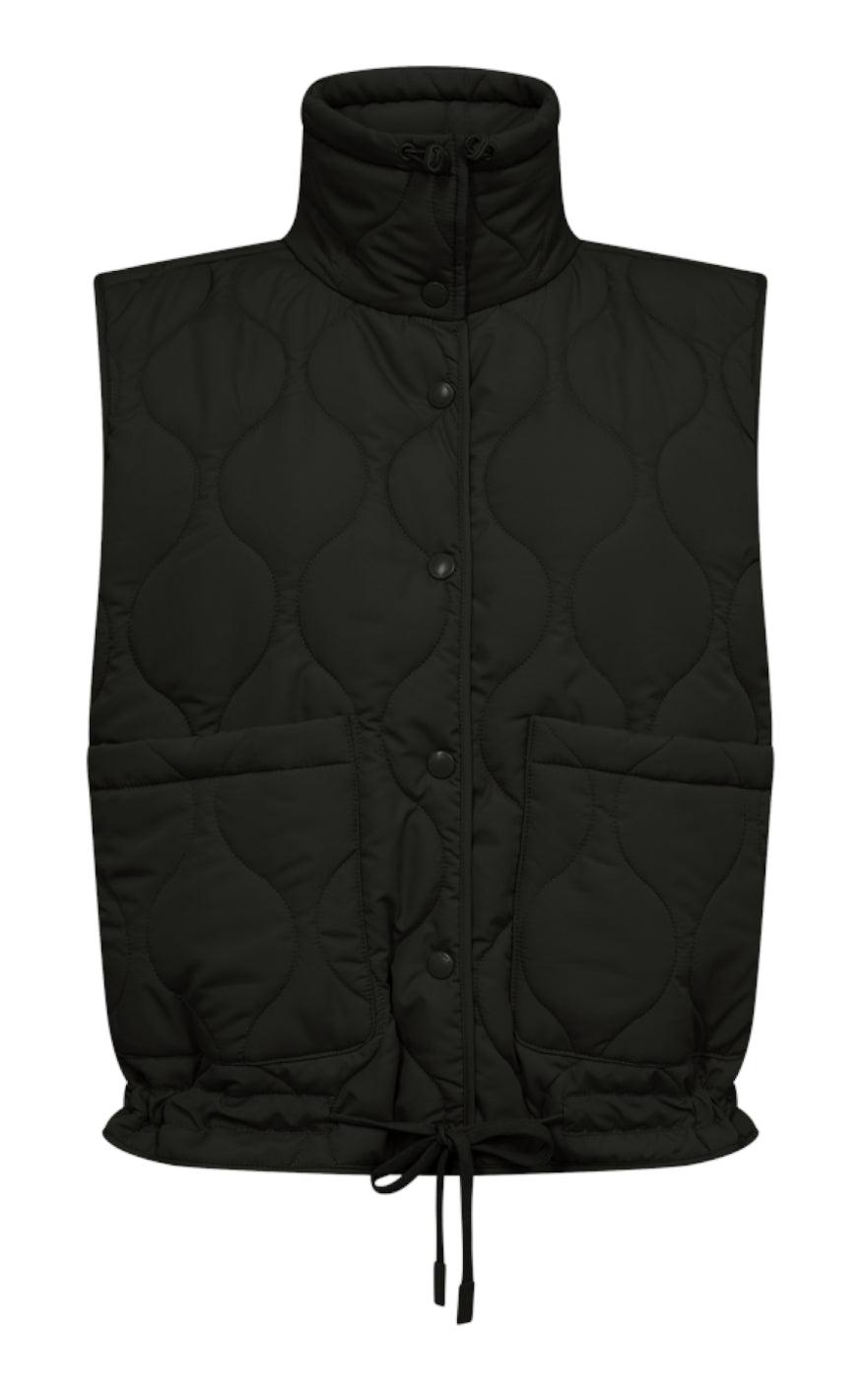 Freequent Vest Blob Black