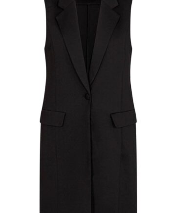 Freequent Vest Nanni Long Black
