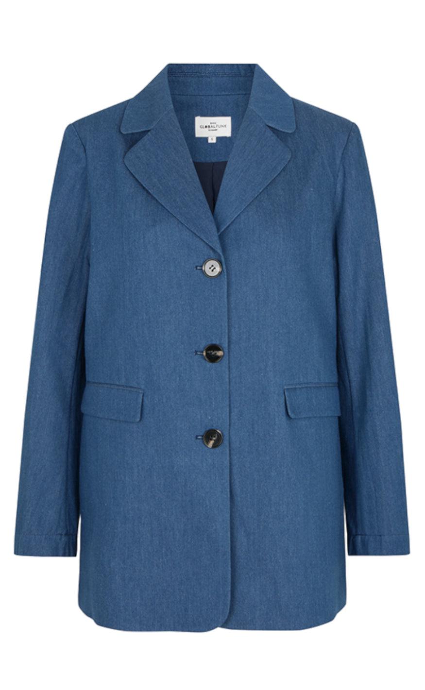 Global Funk Blazer Mulian- Mid Indigo