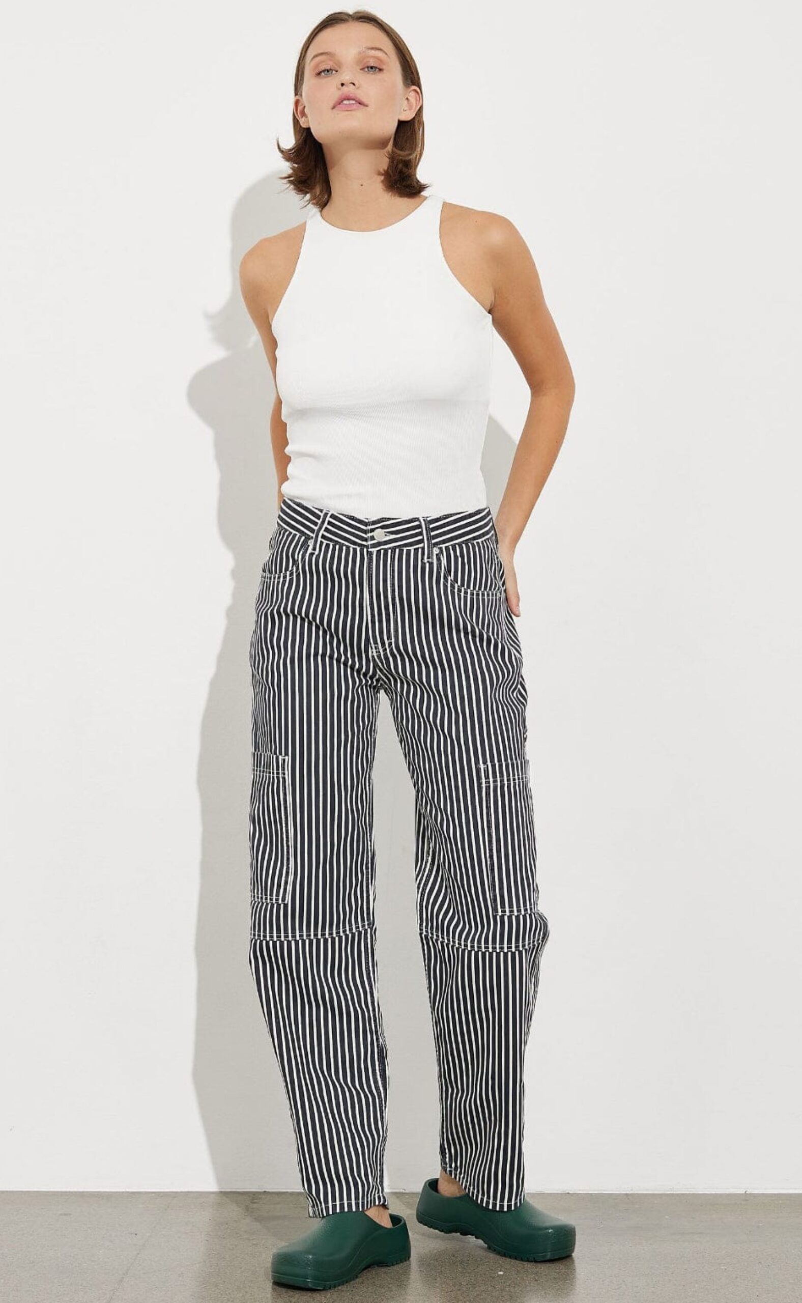Global Funk Bukser Sears- Ocean Stripe