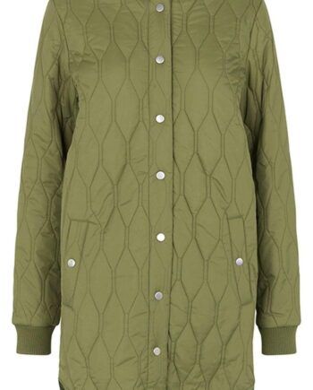 Global Funk Jakke Even Recycled Pale Olive