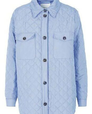 Global Funk Jakke Maira Pastel Blue