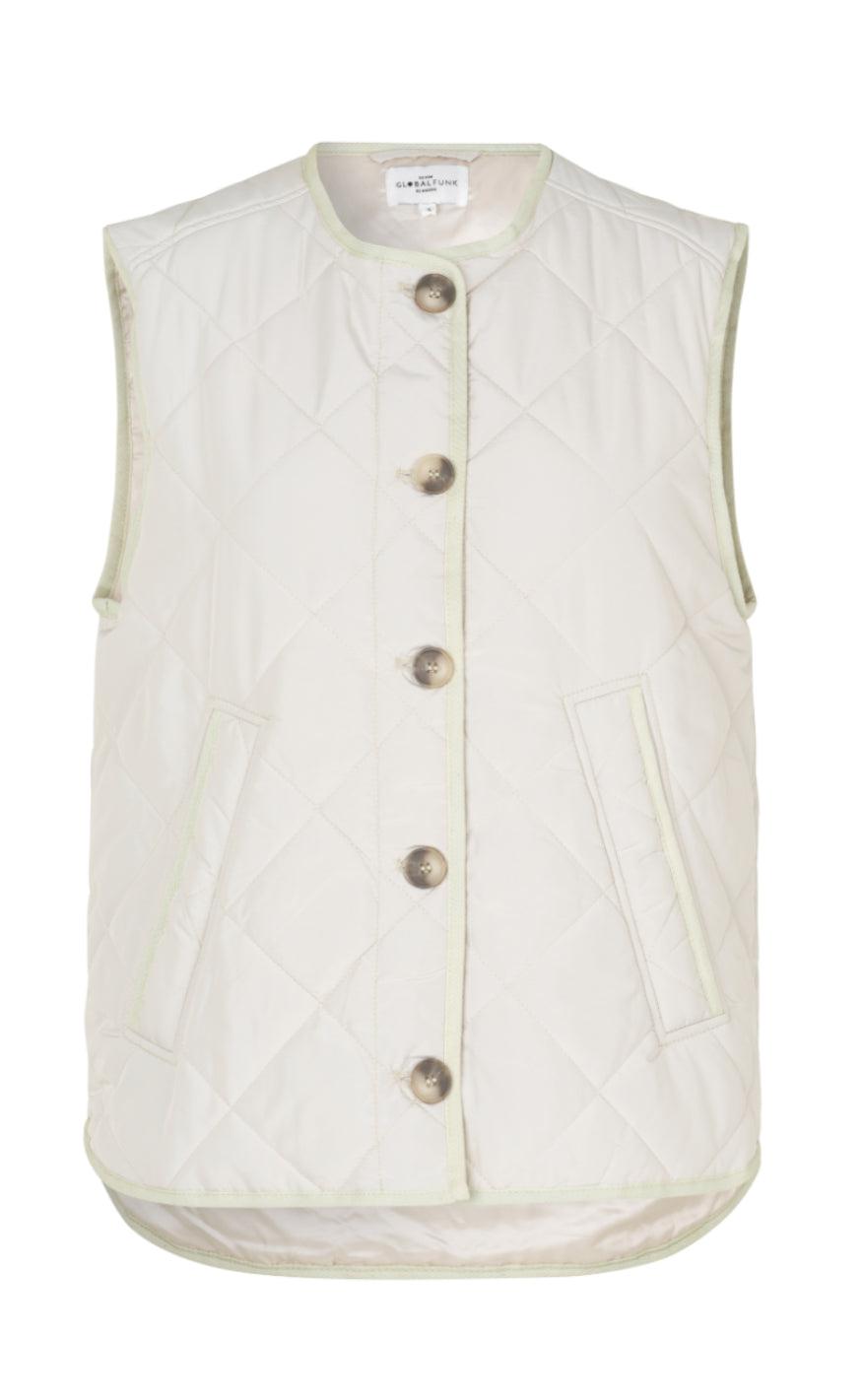 Global Funk Vest Feeney Ivory