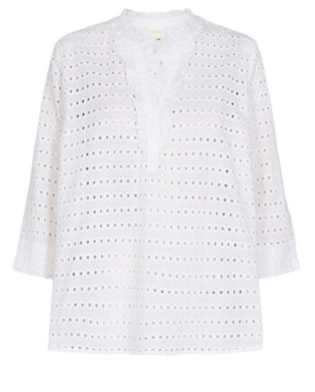 Gossia Bluse Rosa White