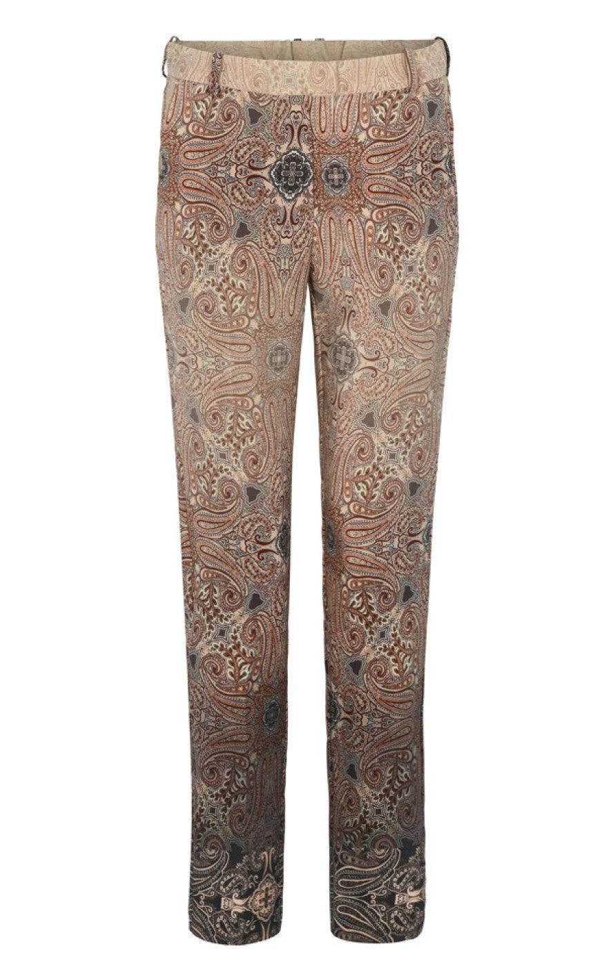 Gustav Bukser Fillis Regular Legs Ea Bag Tan Black